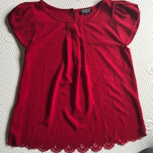 Papermoon Red Blouse
